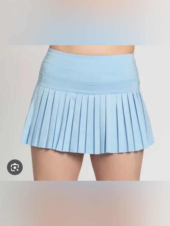 Gold Hinge Dresses & Skirts - Gold Hinge Aqua Sky Pleated Tennis Skirt